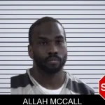 Allah McCall mugshot