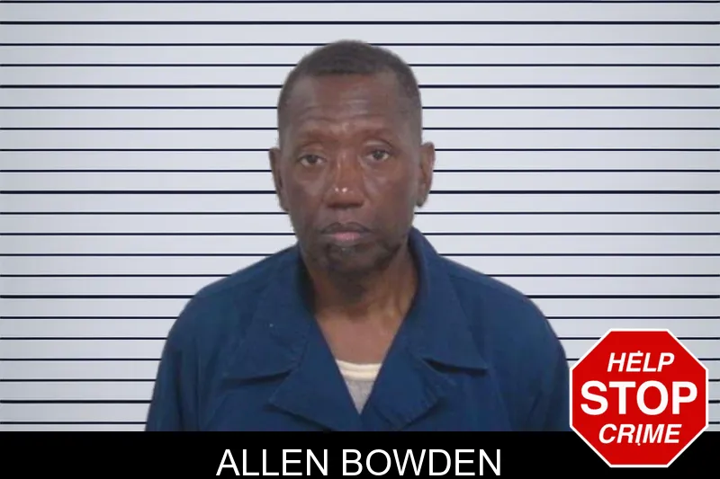Allen Bowden mugshot