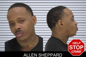 Allen Sheppard mugshot