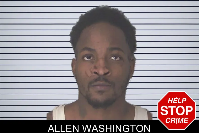 Allen Washington mugshot