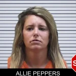 Allie Peppers mugshot