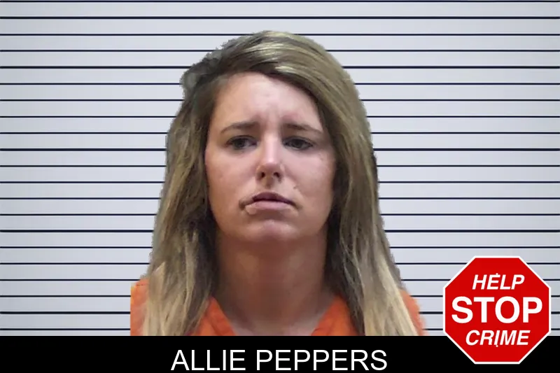 Allie Peppers mugshot – Madison County , Georgia Allie Peppers mugshot