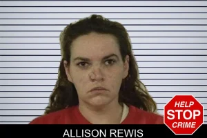 Allison Rewis mugshot