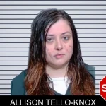 Allison Tello-Knox mugshot