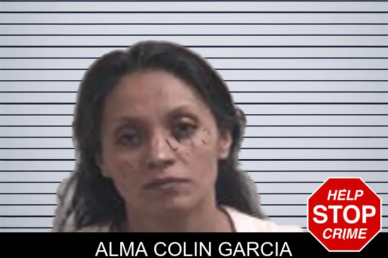 Alma Colin Garcia mugshot