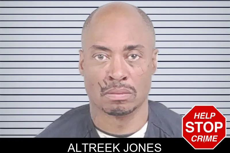 Altreek Jones mugshot