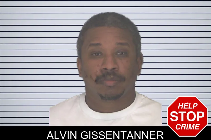 Alvin Gissentanner mugshot