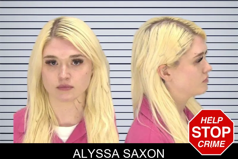 Alyssa Saxon mugshot