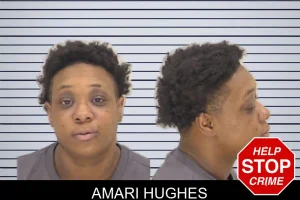 Amari Hughes mugshot
