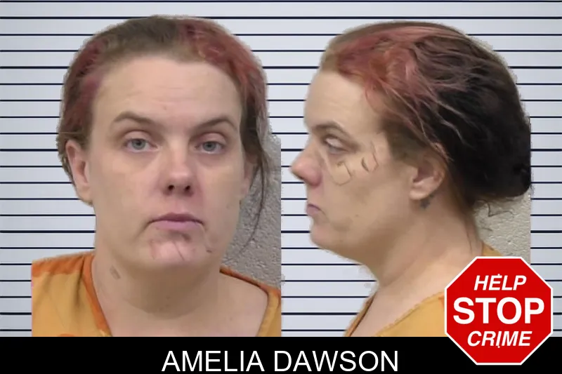 Amelia Dawson mugshot