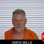 Amos Mills mugshot