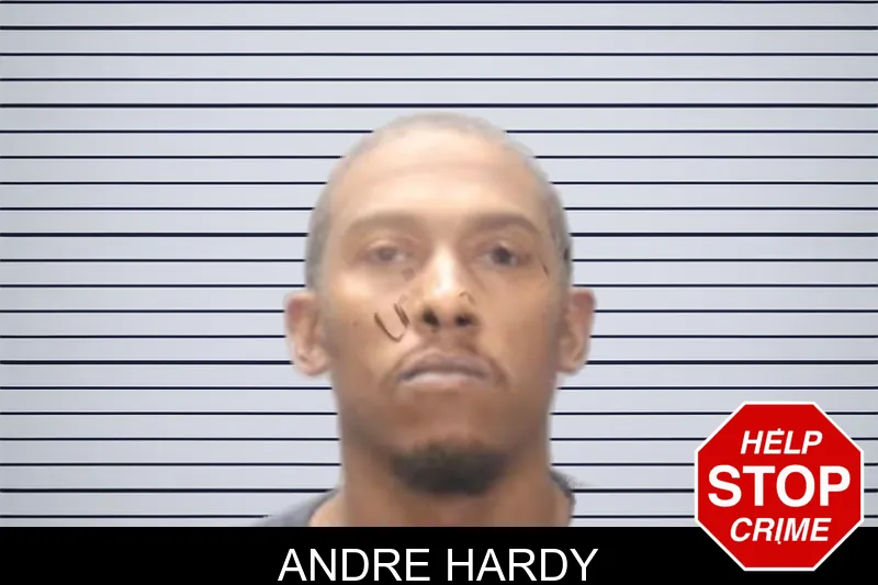 Andre Hardy mugshot
