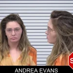 Andrea Evans mugshot