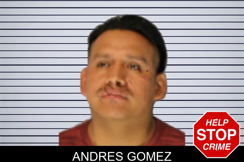 Andres Gomez mugshot