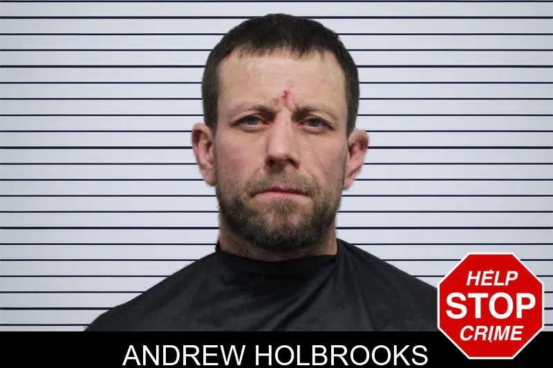 Andrew Holbrooks mugshot