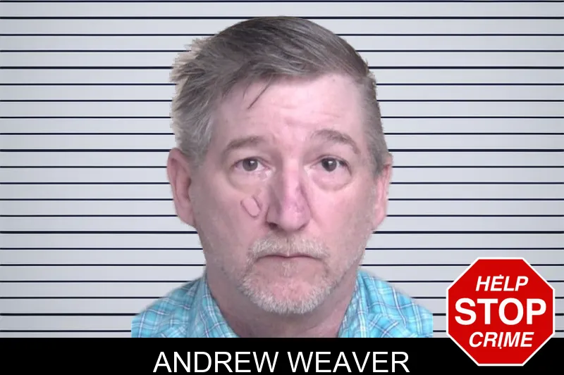 Andrew Weaver mugshot