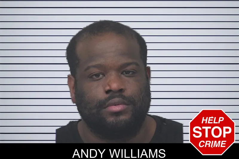 Andy Williams mugshot