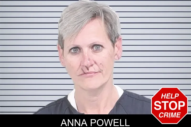 Anna Powell mugshot