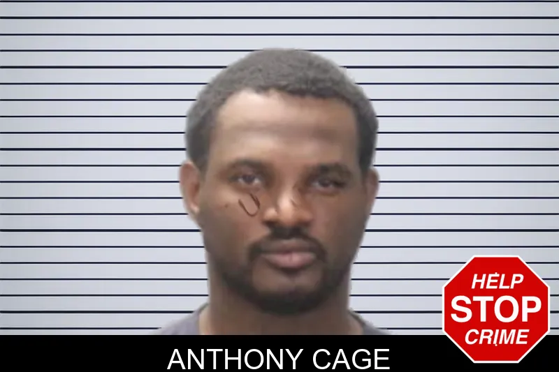 Anthony Cage mugshot