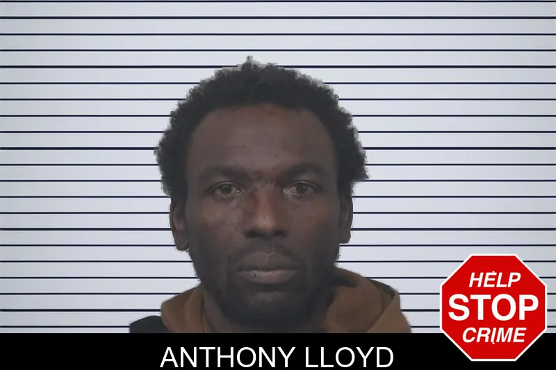 Anthony Lloyd mugshot