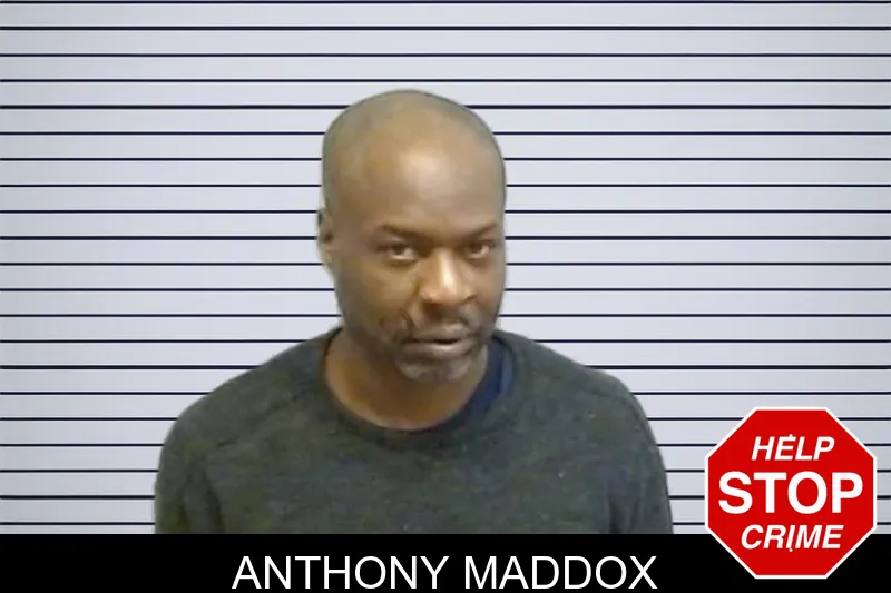 Anthony Maddox mugshot
