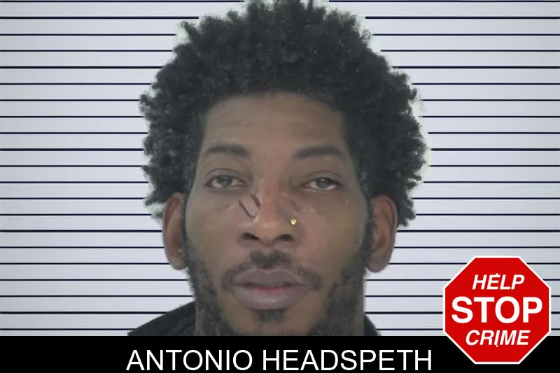 Antonio Headspeth mugshot