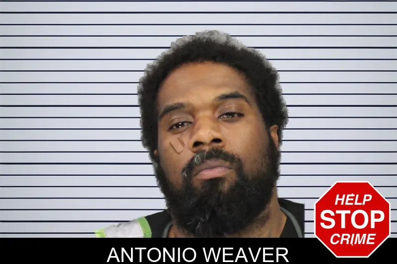 Antonio Weaver mugshot