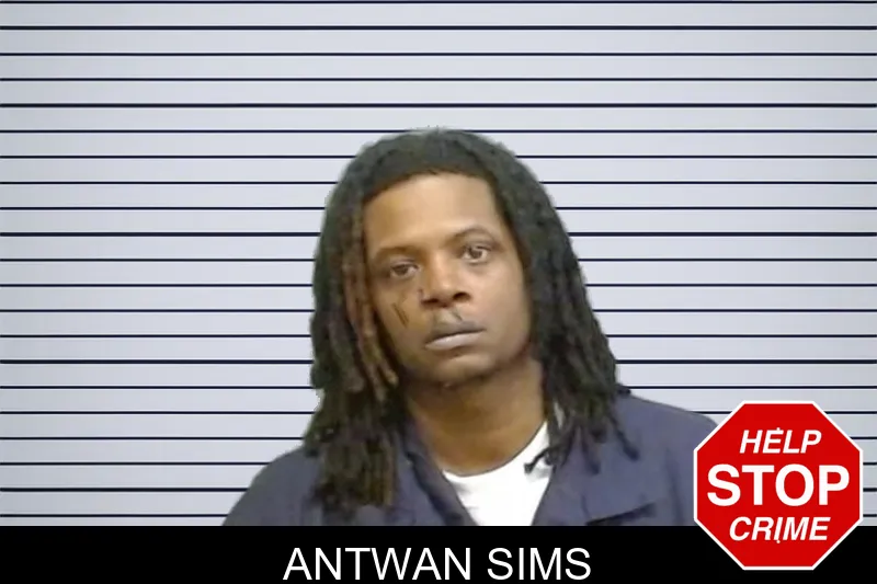 Antwan Sims mugshot