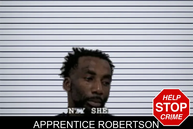 Apprentice Robertson mugshot