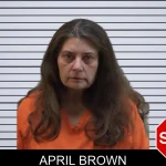 April Brown mugshot