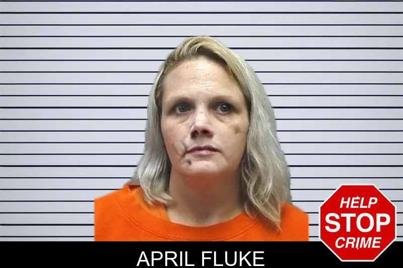 April Fluke mugshot