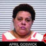 April Goswick mugshot