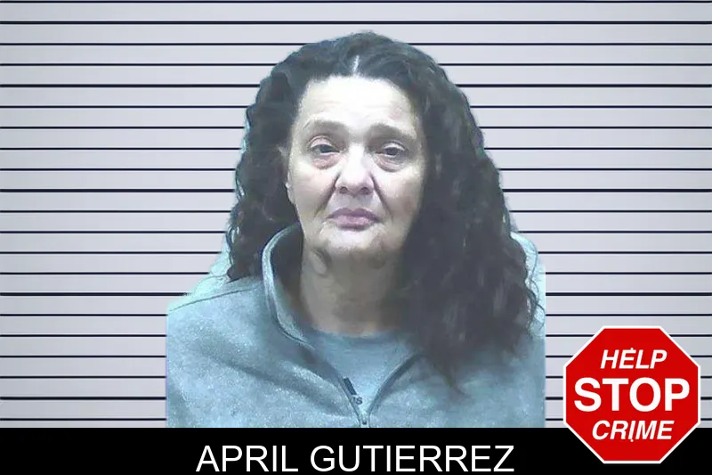 April Gutierrez mugshot