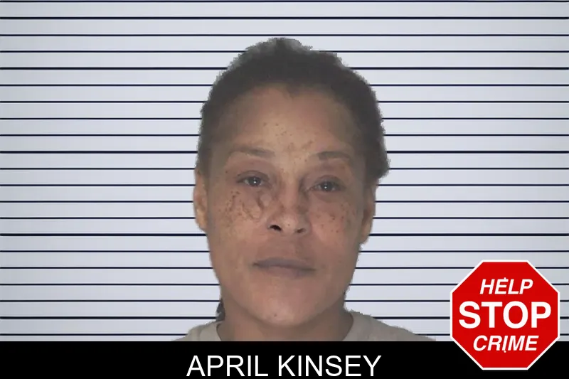 April Kinsey mugshot