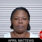April Mattews mugshot