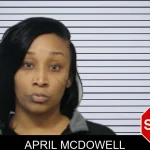 April McDowell mugshot