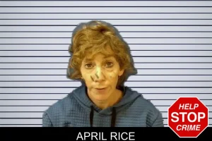 April Rice mugshot