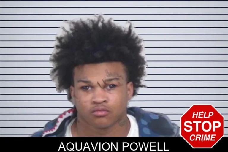 Aquavion Powell mugshot – Washington County , Georgia Aquavion Powell