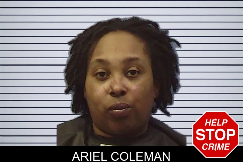 Ariel Coleman mugshot