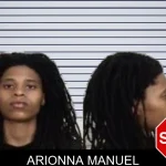 Arionna Manuel mugshot