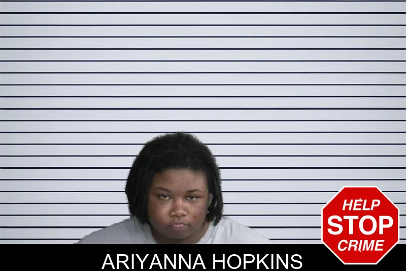 Ariyanna Hopkins mugshot