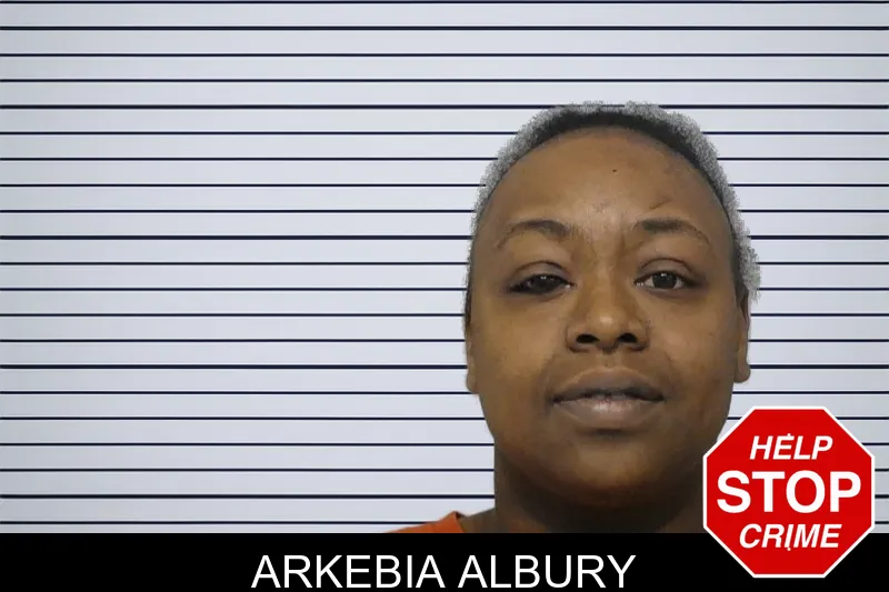 Arkebia Albury mugshot