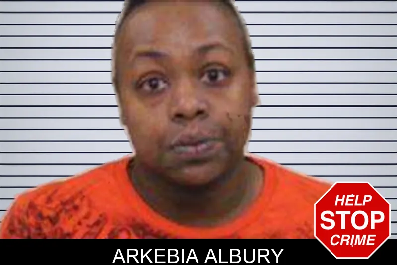 Arkebia Albury mugshot