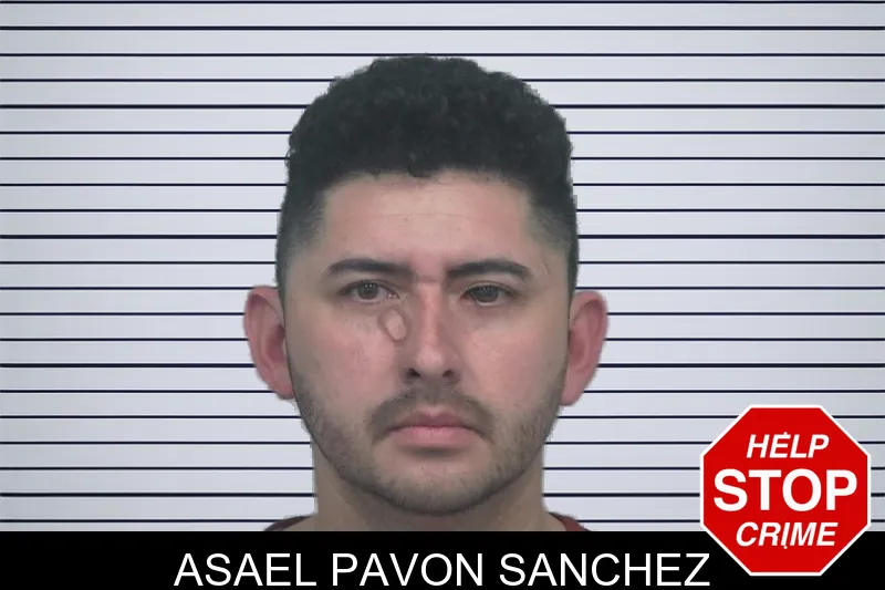 Asael Pavon Sanchez mugshot