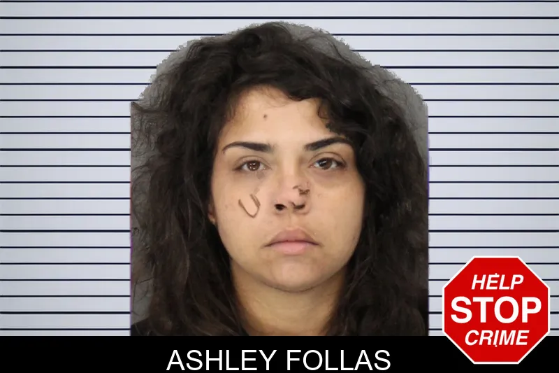 Ashley Follas mugshot