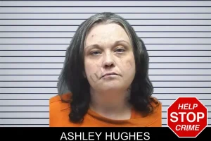 Ashley Hughes mugshot