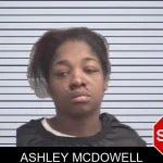 Ashley McDowell mugshot
