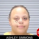 Ashley Simmons mugshot