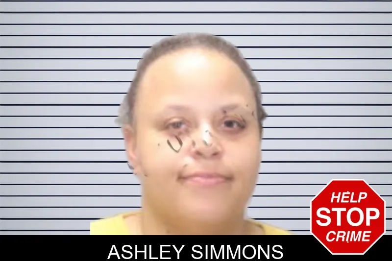 Ashley Simmons mugshot