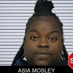Asia Mosley mugshot